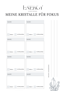 Die magische Kraft der Heilsteine Moments of Energy