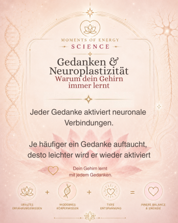 Gedanken &amp; Neuroplastizität - Warum dein Gehirn ein Leben lang lernfähig bleibt