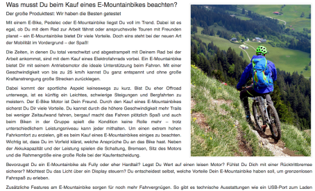 SEO-optimierte Website-Texte