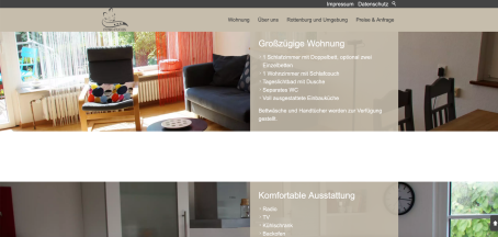 Webdesign Leistungsübersicht 