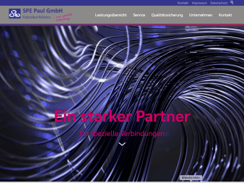 Webdesign Firma SPE Paul GmbH